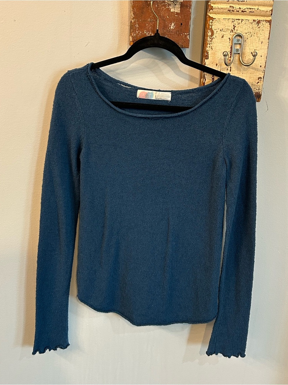 Free People FP Beach Blue Heron Longsleeve Tee